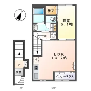 GRAND POIRE【2階】の間取り