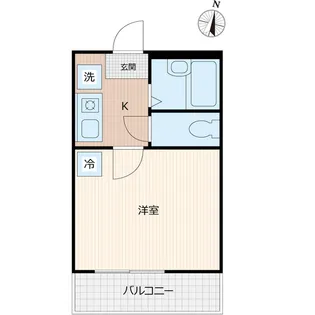 グランフェリオ横浜元町【2階】の間取り