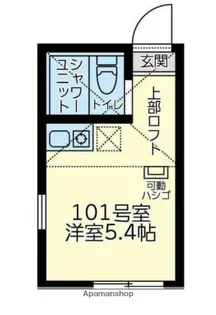 ユナイト富岡マリンジェッター【1階】の間取り