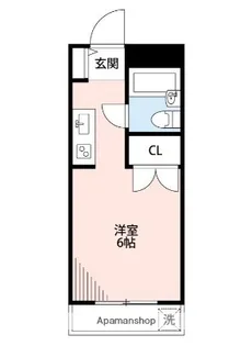 セザールマンション緑山【3階】の間取り