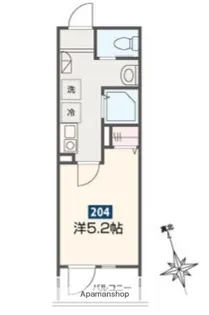 高座渋谷ヒルズ【2階】の間取り