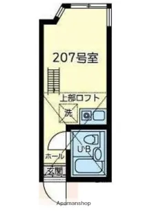 ユナイト桜本ヴィクトリーアルバート【2階】の間取り