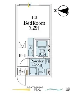 コンフォルト川崎【1階】の間取り