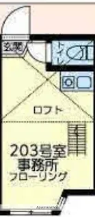 ユナイト南太田ジヴェルニー【2階】の間取り