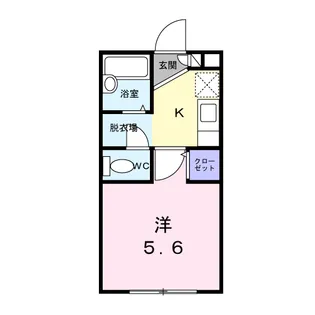 マーセーハウス【2階】の間取り