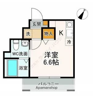 神奈川県横浜市西区境之谷【アパート】の間取り