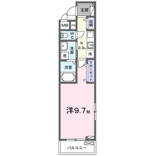 ティ・ワイ レジデンス【2階】の間取り
