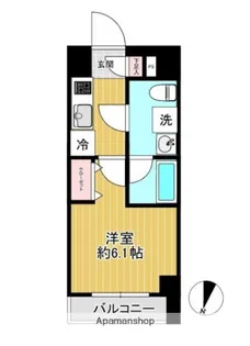 SHOKEN RESIDENCE川崎八丁畷【2階】の間取り