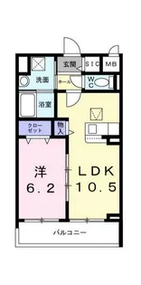 STELLA日吉【1階】の間取り
