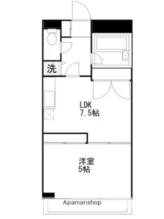 BLA横浜白楽【2階】の間取り