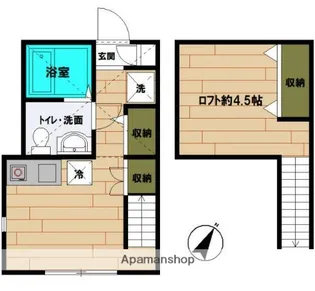 ピュアアクアⅠ【2階】の間取り