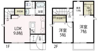 神奈川県横浜市瀬谷区宮沢1丁目【一戸建】の間取り