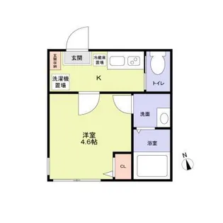 (仮称)SCRUBLAGOON栗谷3丁目アパート【1階】の間取り