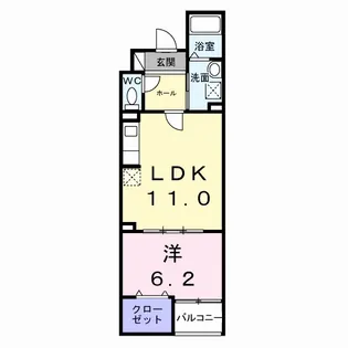 ルリアンラポーズ【3階】の間取り