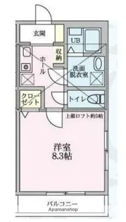 グリーンヒル光ヶ丘【2階】の間取り