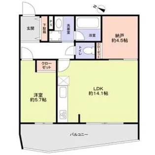 THE TAKASUNA KULTURCE【2階】の間取り