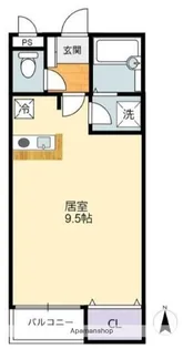 ポスト&ビーム木の家A【1階】の間取り