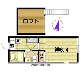 ドミール追浜南【1階】の間取り