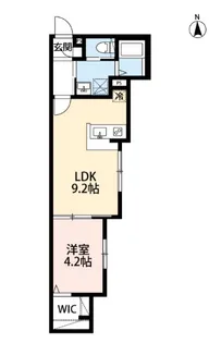 ROBOT HOME 穴守稲荷【2階】の間取り