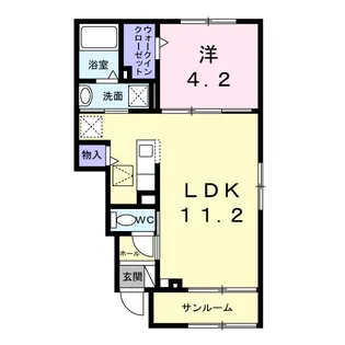 シーブルーム【1階】の間取り