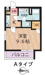 BEAM RIVER川崎【1階】の間取り