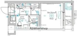 MIND武蔵中原【2階】の間取り
