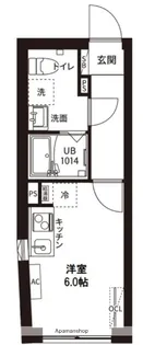 レピュア磯子駅前レジデンス【4階】の間取り