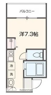 MELLAS座間【1階】の間取り