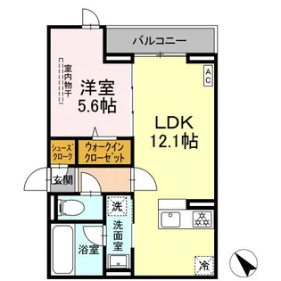 D PAINA 登戸II【3階】の間取り