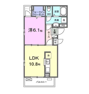 ルミエール【2階】の間取り