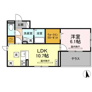 DELIGHT【1階】の間取り