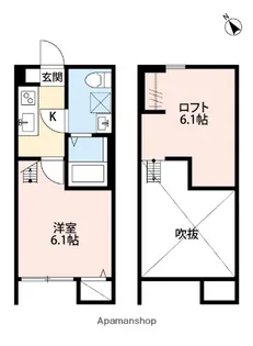 BLESS 相模大野【2階】の間取り