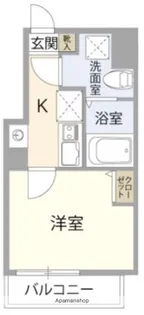 COMODO HON−ATSUGI【1階】の間取り