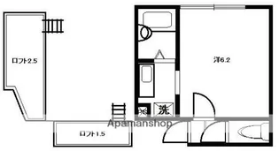 パークグランデ富士見【1階】の間取り