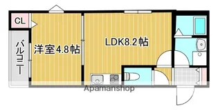 LA−CREA ZⅡ【3階】の間取り
