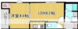 LA−CREA ZⅡ【3階】の間取り