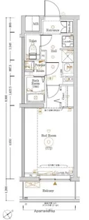 LOG登戸STATION SIDE【2階】の間取り