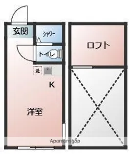 PARK SIDE HILLS【1階】の間取り