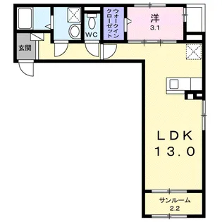 サイネリアⅡ【2階】の間取り
