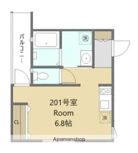 THE KUGENUMA GATE【2階】の間取り