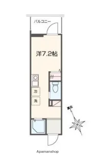 MELLAS相模原Ⅱ【1階】の間取り