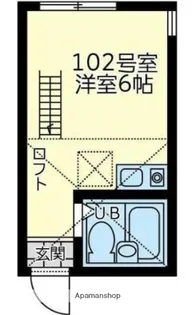 ユナイト田浦サンホセ【1階】の間取り