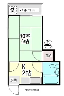KSハイツ【2階】の間取り