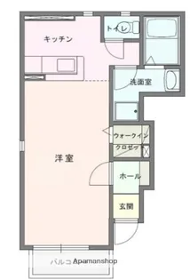 サンパティークⅠ【1階】の間取り