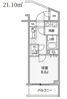 SーRESIDENCE横濱磯子ALIZE【1階】の間取り