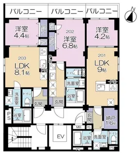 MAISON FUTABA(メゾンふたば)【2階】の間取り