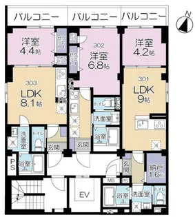 MAISON FUTABA(メゾンふたば)【3階】の間取り