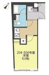 COMFORT YOKOHAMA【5階】の間取り
