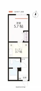 QUIET CRAB HOUSE 本郷台ⅡB号棟【1階】の間取り