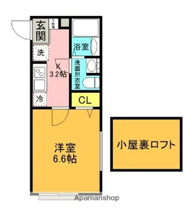 SOLA希望が丘【2階】の間取り